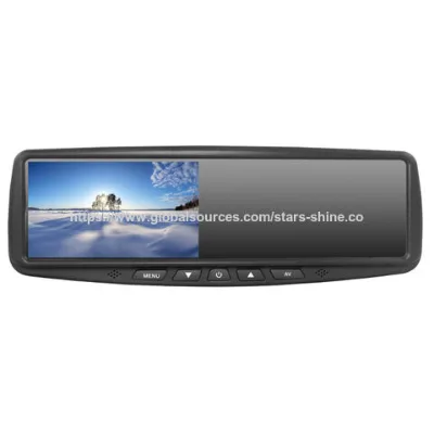 High quality new arrival 4.3 inch digital tft lcd screen anti glare rearview mirror monitor for car/bus
