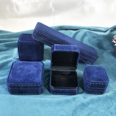 New Embossed Octagonal Jewelry Packaging Box for Necklace and Bracelet Storage