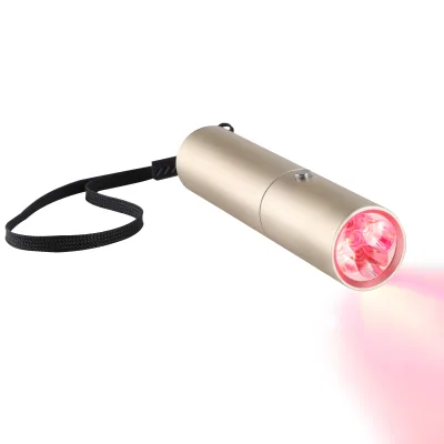 Kinreen 670nm Red Light Eye Therapy Flashlight Deep Red Light Therapy for Eyesight Improvement