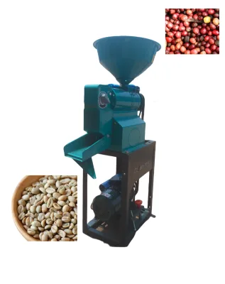 Popular Dry Coffee Bean Dehulling Machine Dust Free Separation Design for Clean Coffee Bean Post Harvest Treatment