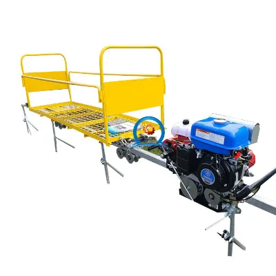 Single Banana Rail Farm Monorail for Mountain Transportation with 5 hp Motor As Core Component