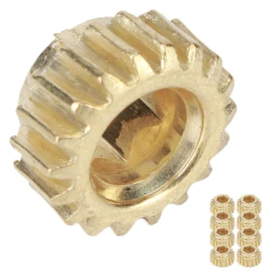 OpenGear Guitar Tuners Gears Hex Locking Universal Mounting Pegs Musical Instrument Tool(Golden 9Pcs)