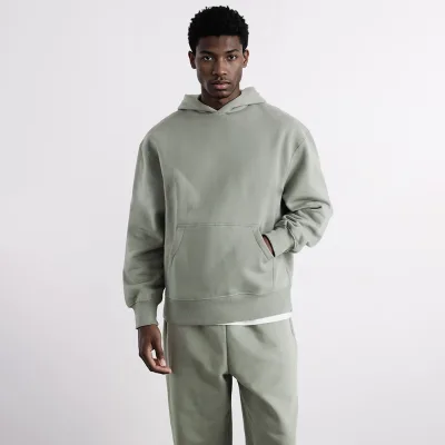 Retro Graphic Print Custom Men Hoodies Lightweight Polyester Slim Fit Business Casual Hip Hop Pullover Hoodies for Men