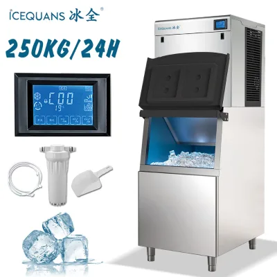 250Kg/Day  Water Fountain Ice Maker Ice Maker Machines Ice Makers Company