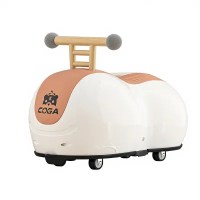 Anti Drop Foldable Scooter Roller Skating Sliding Twist Car Toy for 1-3 Year Old Boys and Girls Plastic/PVC Flashing & Musical