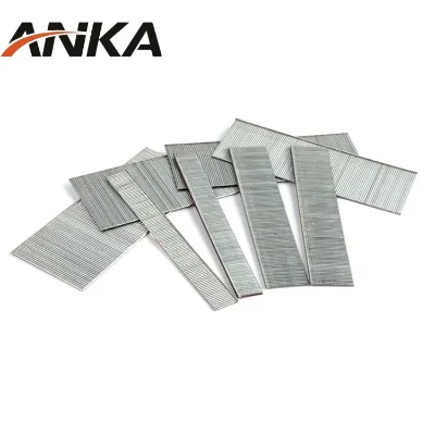 Manufacturer Galvanized Straight Finish Nail Carbon Steel F Series Pneumatic Nails for Wood Furniture Construction