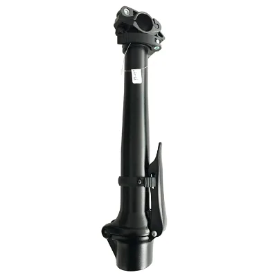 Qualified Electric Scooter City Folding Bicycle Stem Anodized Black Forged Alloy 25.4mm Foldable Bike Stem