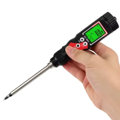 Household EC-8801 LCD Display Portable 2 in 1 Soil EC Temp Detector Soil Tester Soil EC Meter for Garden Farm Lawn
