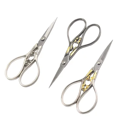 Retro Embroidery Scissor Multi-purpose Small Sewing Scissors for Art and Needle Work Cutting Tools for Household DIY Accessories