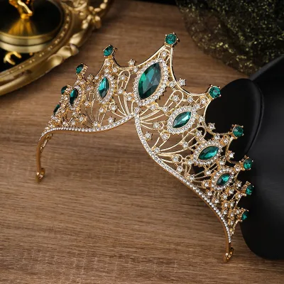 Wedding Creative Large Crystal Headband Bride Tiara Luxury Headpiece Rhinestone Crown for Women