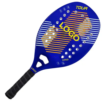 Raquete Beach Tennis Custom Glass Fiber Beach Tennis Racket Professional Pickleball Paddle