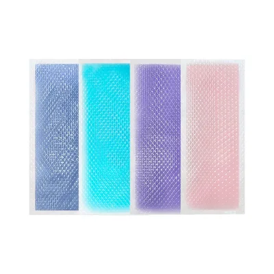 Ice Cool Gel Stickers OEM Customized Cross-border Foreign Trade English Patchouli Exported Korea Color Changing Cool Reheating
