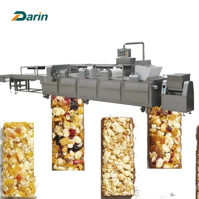 Latest Designed Fully Automatic Mini Energy Bar Making Machine Nuts Bar Cereal Bar Making Machine