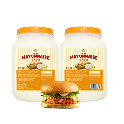 JOLION Wholesale Supplier 3 Liters Jar Packaging Mayonnaise Original Japanese Flavor Tasty Low Price Mayonnaise