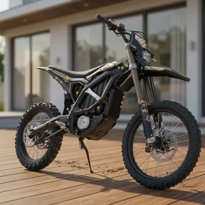 2026 Trail Enthusiast Sur Ron ultra Be 24500W Electric Dirt Bike 74V60AH 520N.m Torque Dual Tire Replacement Option