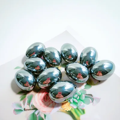 2026 Customized Terahertz Jade Egg Stone Yoni Eggs love Crystal Crafts