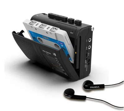 Tape Walkman Recording and reproducing FM radio two-band portable player