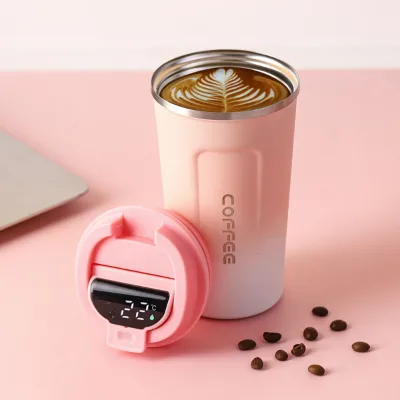 Smart Drinkware Temperature Control Travel Mug/custom Smart Water Bottle Mugs Flask