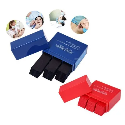 Dental Occlusion Paper Dental Bite Articulating Paper Strips Oral Teeth Care Dental Articulating Paper OEM Wholesale