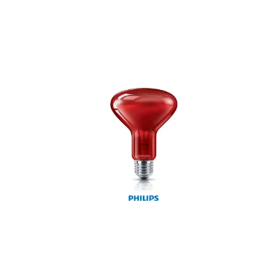 PHILIPS IR Bulb R95 IR 100W E27 220-240V Red HG 1CT/20 CN Hard Glass