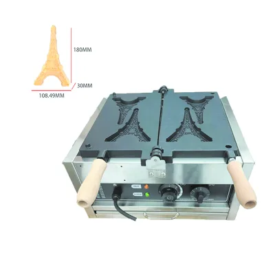 110V 220V Paris Tower Waffle Maker Kitchen Use Non-Stick Mini Tower Shaped Waffle Cake Making Machine