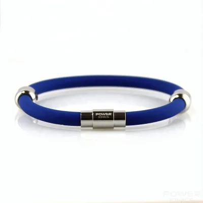 Various Color Silicone Power Bangle Balance Ion Magnetic Wristband Energy Bracelet