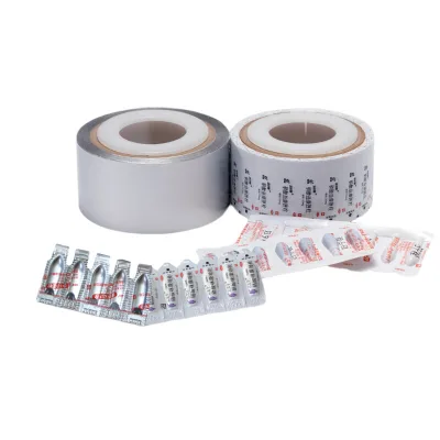 China Factory Jumbo Roll Raw Suppositories Foil for 100% Safe and Non-Toxic to Tear Can Be Printed