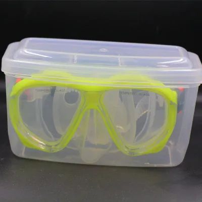 High Quality clear PP Diving Mask Package Box Diving Mask Storage Box case