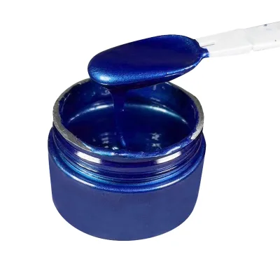 50g Non-Runny Shimmer Tinting Cream Pigment Paste High Adhesion Metallic Slurry for DIY Projects