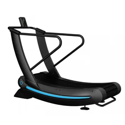 2024 New Slat Commercial Treadmill With 3HP AC Motor Cardio Running Machine Motorized Curved Treadmill for Gym Equipment