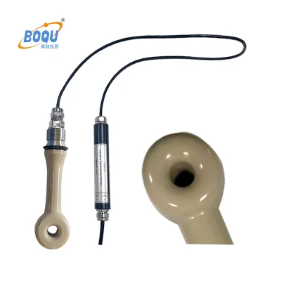 BOQU Quality Assurance IECS-DNPA Chemical Plant Effluent Treatment Digital Online Vitriol PEEK Inductive Conductivity Sensor