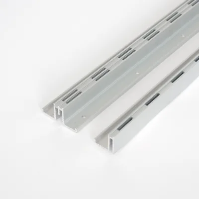 Wall Mounted Aluminum Slotted Upright Channel AA Post Upright Track for Custom Shelving & Display Systems