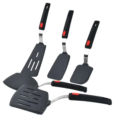 Silicone Non-Stick Kitchen Utensils for Cooking and Baking Includes Spatula and Pancake Spatula