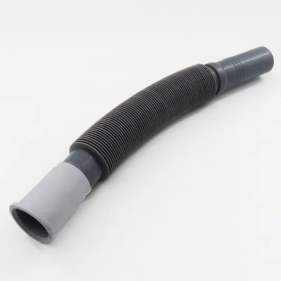 Modern Design Grey Downpipe Sewer Hose with Plastic Table Basin and Rubber Head Telescopic Drain Pipe Wash Basin haocj