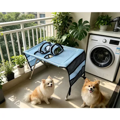 Cross-border Bestseller Detachable Pet Grooming Bed-Scratch & Bite-Proof Compact Hammock for Small Dogs Made in China