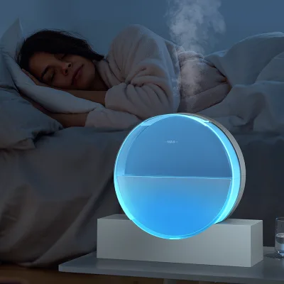 Simple Water Refill Fogger Mist Big Humidifier with Night Light
