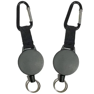 Heavy duty badge reel Custom Retractable Keyring Badge Holder Cordon alligator Clip Webbing Ribbon Lanyards Badge Reel with Hook