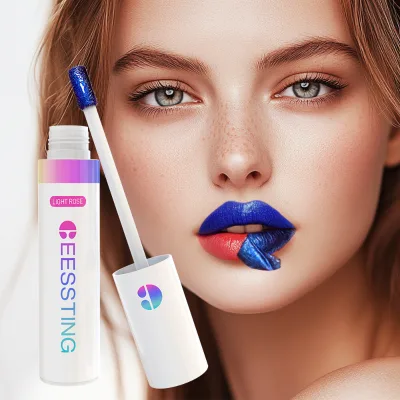 Custom Logo Makeup Products Lips Set Herbal Extract Moisturizing Shiny Peel-Off Rich Lip Color Lip Stain Masque