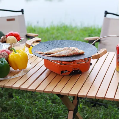 Small Gas Stove for Camping and Hiking Safe and for Beginners for Outdoor Kitchen Use