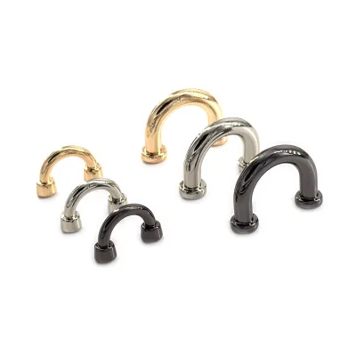 Special Luxury Mini Replacement Strong Safety Light Weight Bag Accessories Metal U Rings Connector Buckles Hardware Handbag Arch