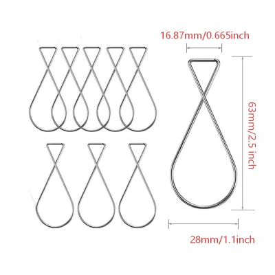 Household Hardware Special Design Wire Form Hooks Special Shaped Spring Ceiling Hooks