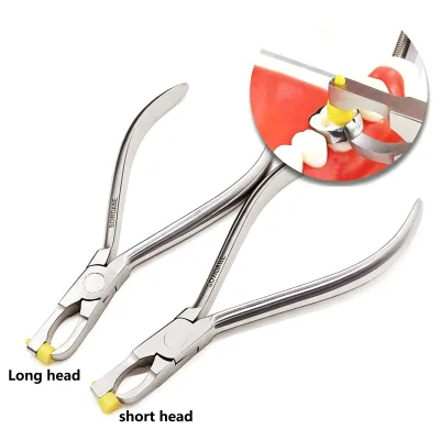 Stainless Steel Short/Long Head Autoclavable Orthodontic Dental Band Removing Pliers