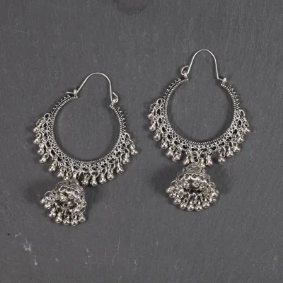 Vintage Tassel Earrings Precious Metal Alloy Women's Everyday Wear Cultural Collectible Jewelry