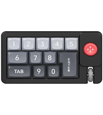 Digital Mechanical Joystick Macro Definition RGB Hot Swappable USB Type-C Wired Gaming Keyboard Multimedia Keys Private Mold