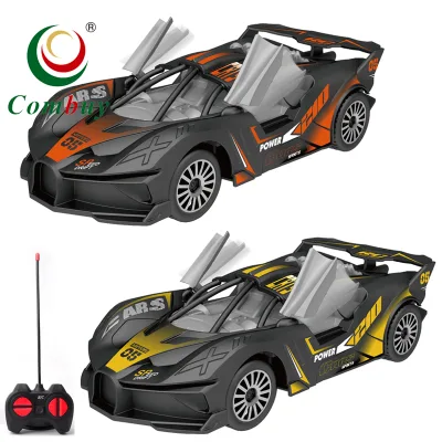 Electric Remote Control Open Door 4 Channel Chassis Toy Rc Car Kit