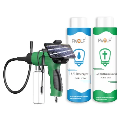 Permanent Odor Eliminator for Car AC System-Neutralizes Smoke/Pet Smells with Eco-Friendly Evaporator Foam Cleaner