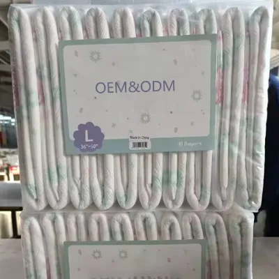 Free Samples All Printed Adbl Ultra Thick Disposable Adult Baby Diapers