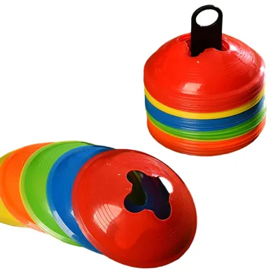 Wholesale Soccer Cones Agility Training Cones Set Multi-Color Disc Cones for Sports Training Football Basketball