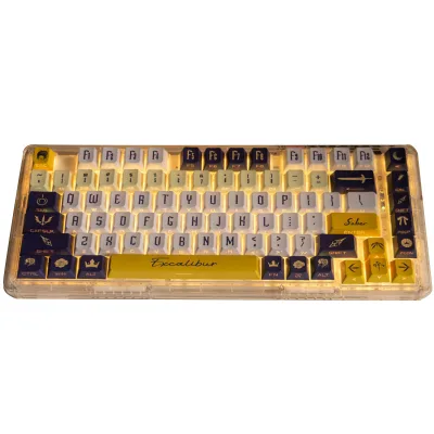 Altria Keycaps 142 Key Set Cherry Profile PBT Sublimation 6.25U 7U Spacebar for 61/64/68/104/108 Mechanical Keyboards