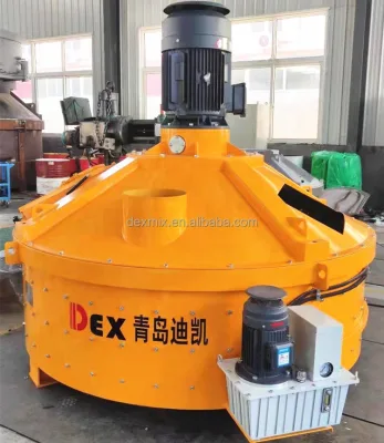 Bauma China DEX China Supplier 3m3 MP3000 Counter-current Planetary Mixer Large Capacity Heavy Duty Drum Concrete Mixer